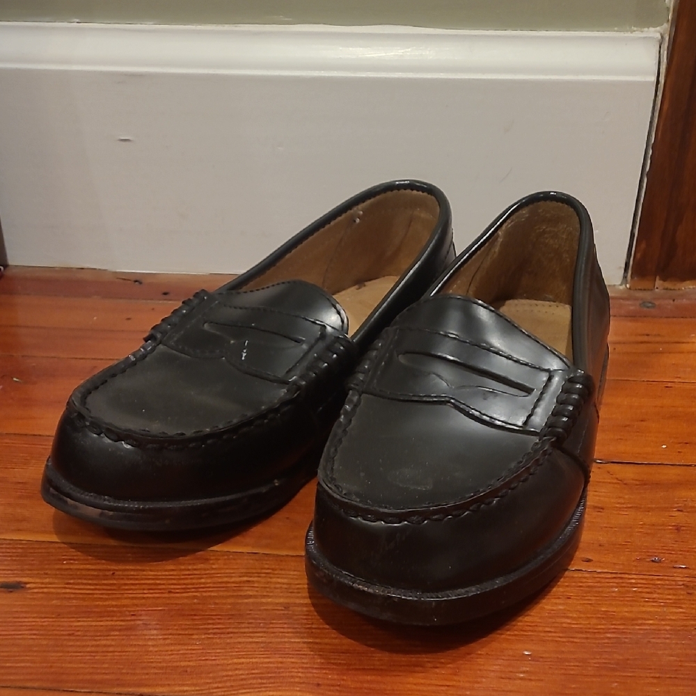 Polo Boys Classic Black Loafers